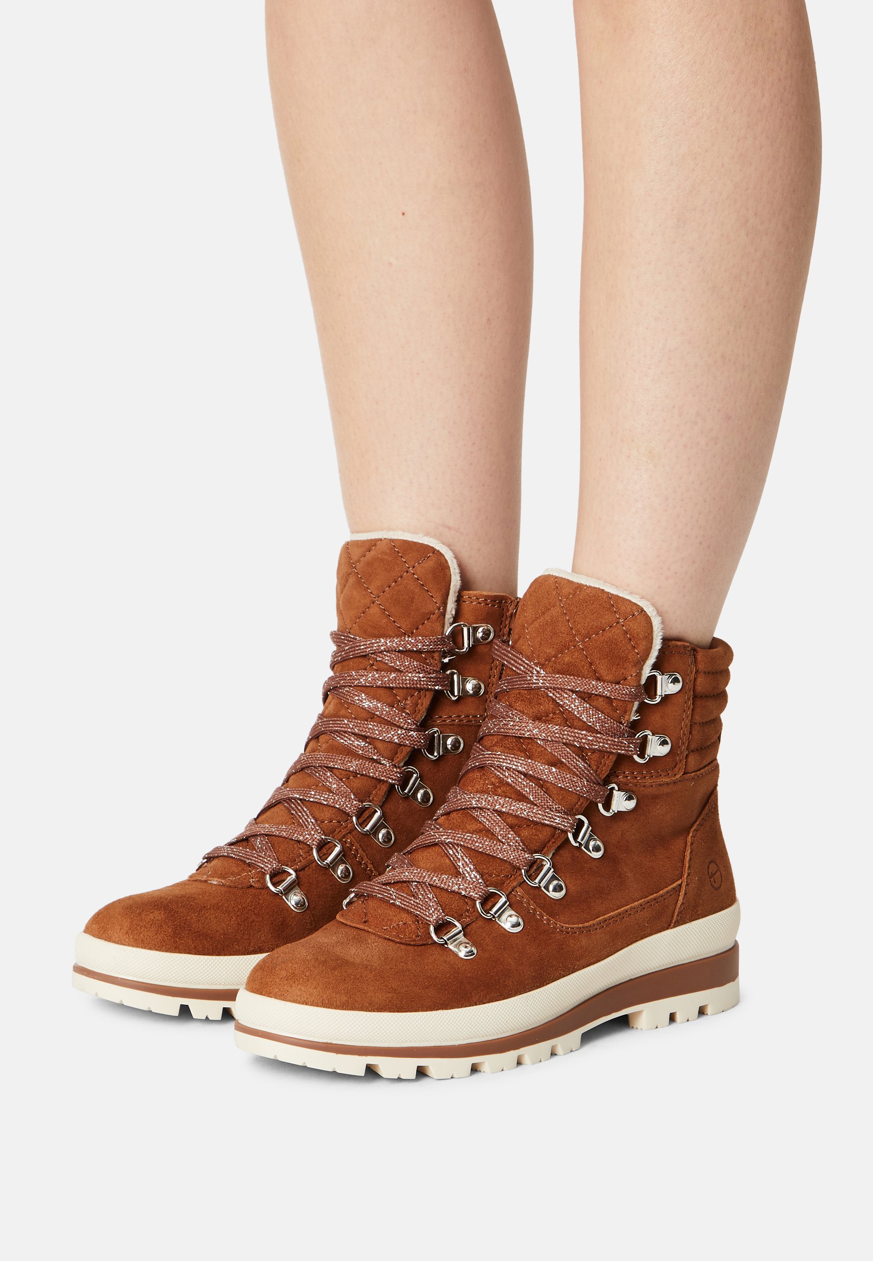 Tamaris Botas para la nieve - cognac/coñac - Zalando.es