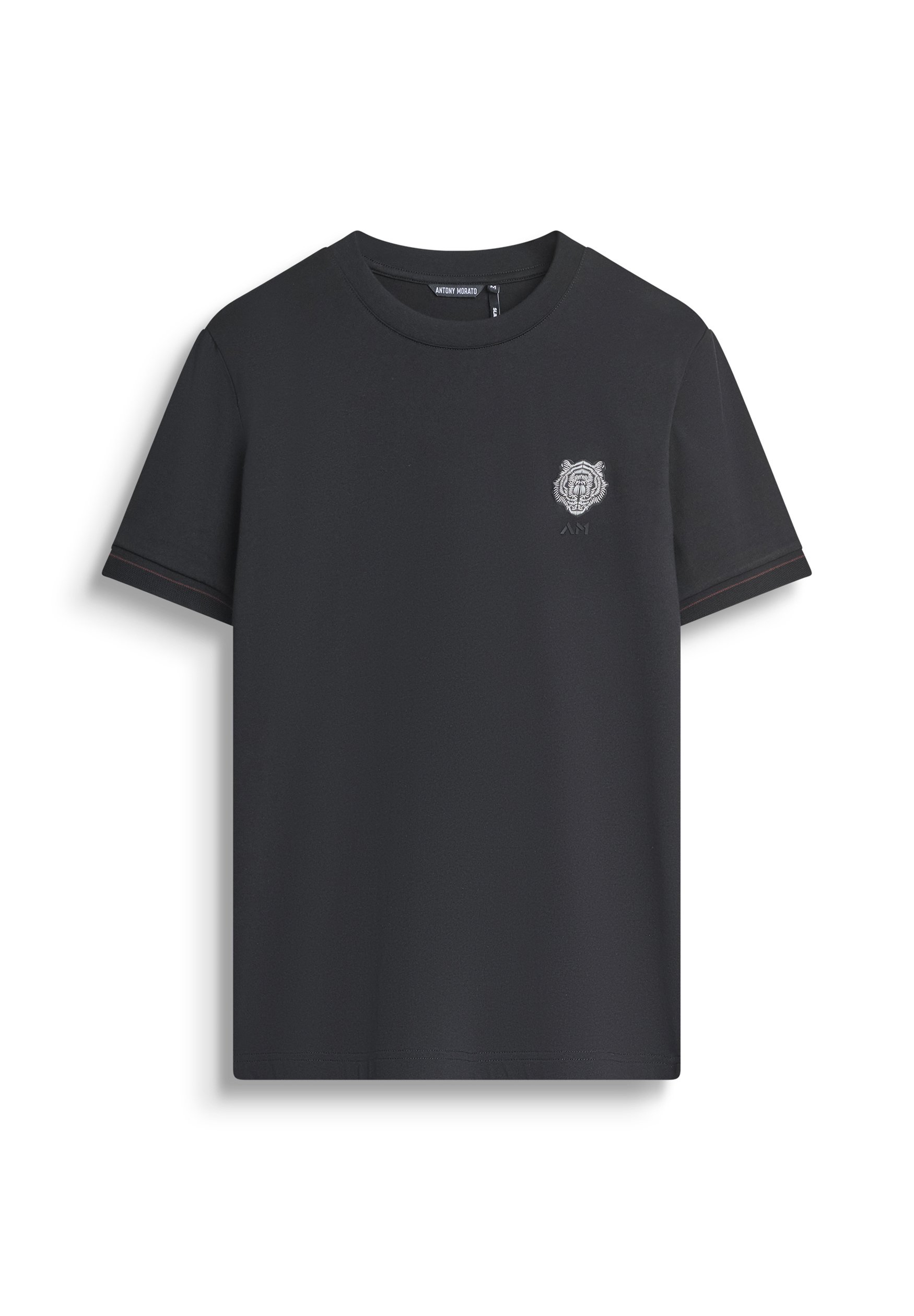 Antony Morato SLIM FIT WITH INJECTION LOGO PATCH EFFECT Camiseta