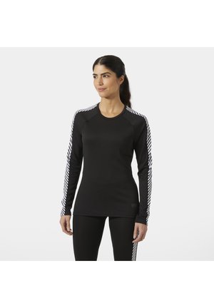 LIFA ACTIVE STRIPE CREW  - Caraco - black