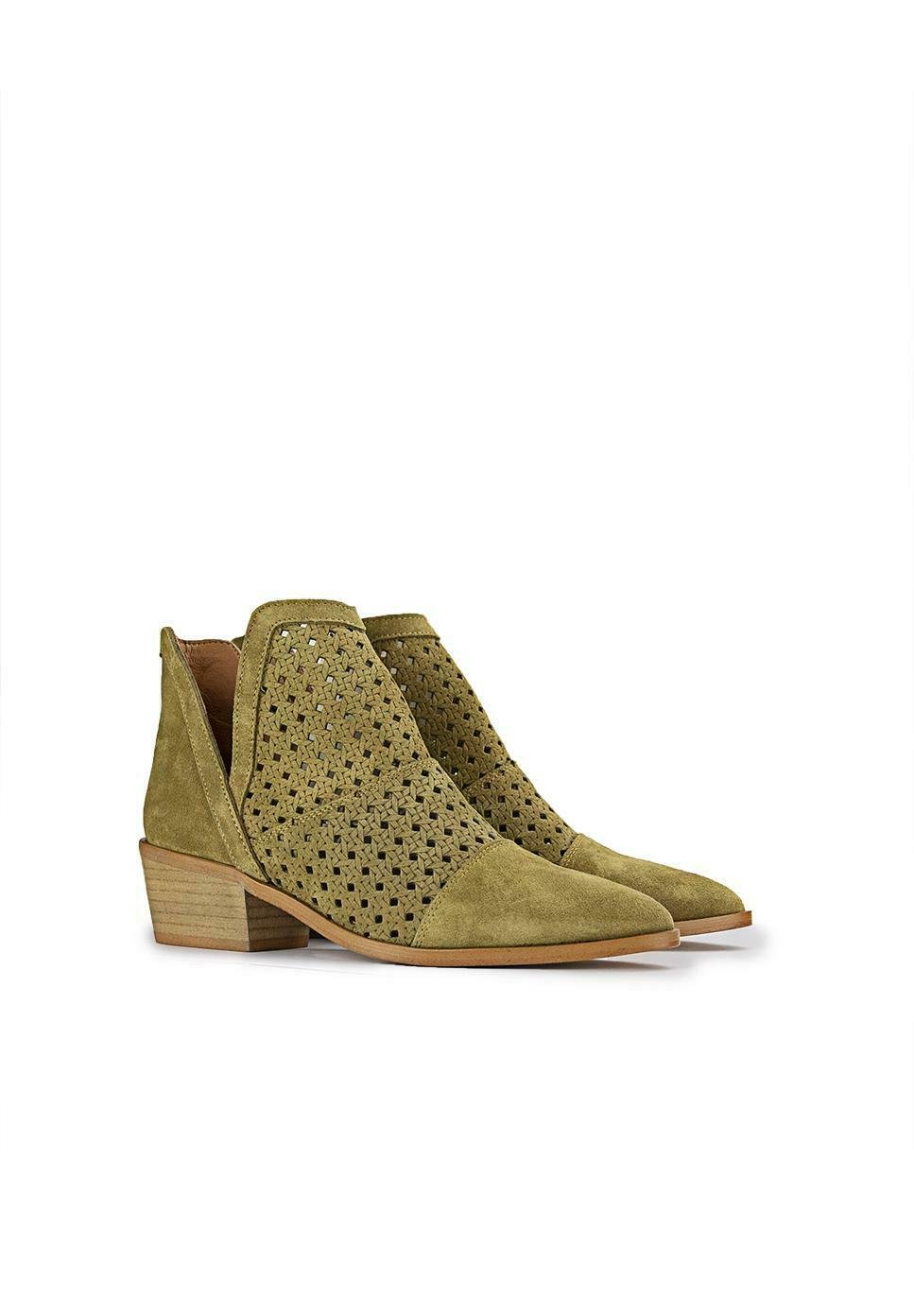 POPA AMAYA - Botines bajos - kaki/verde - Zalando.es