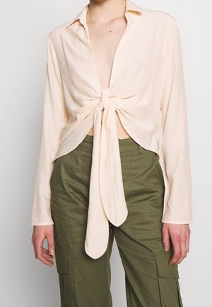 Bluse - beige