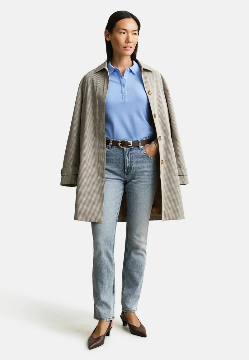 GANT SLIM FIT SHIELD - Polotričko - hydrangea blue
