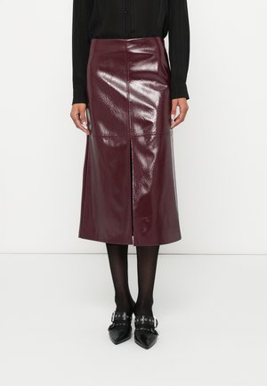 RANTASA - A-lijn rok - dark purple