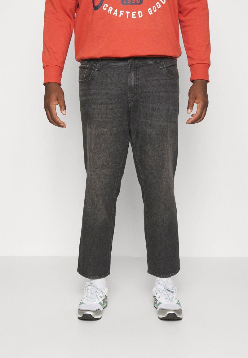 JACK & JONES JEANS INTELLIGENCE tapered fit jeans JJIMIKE JJORIGINAL AM 386 blue denim