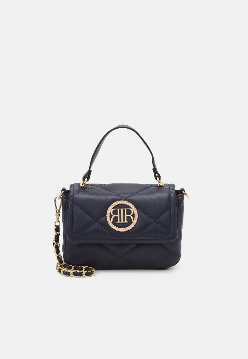 river island navy handbag