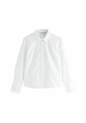 COLLARED LONG SLEEVE - Overhemdblouse - white