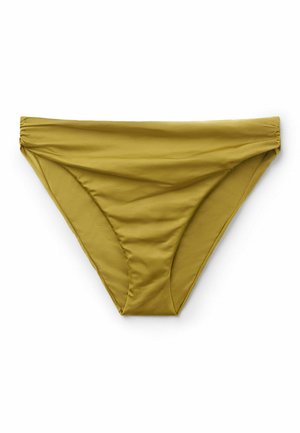 Calzedonia, SHINY SATIN - Bikinibukser - metallic green