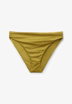 Calzedonia, SHINY SATIN - Bikinibukser - metallic green