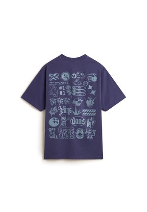 Vans MIXED LOT - T-shirt print - deep twilight