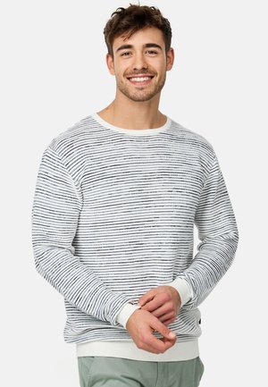 INDICODE JEANS MANFRED - Strickpullover - offwhite