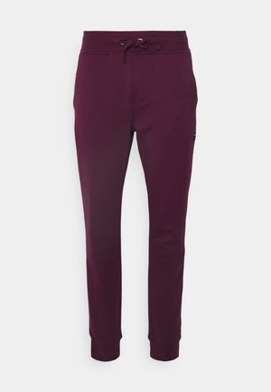 CENTRE TAPERED PANTS - Trainingsbroek - grape wine