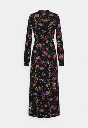 VMEASY LONG SHIRT DRESS - Abito a camicia - black