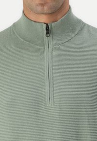 OLYMP Level Five TROYER STRICK - Strickpullover - light green