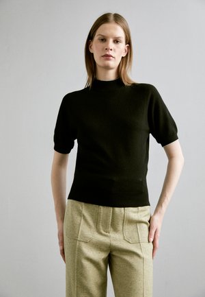 SHORT SLEEVE - Nyomott mintás póló - black
