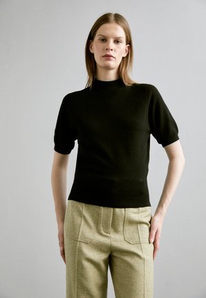 Victoria Beckham SHORT SLEEVE - Majica kratkih rukava s printom - black