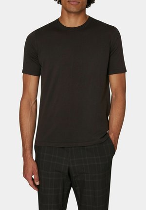 Oscar Jacobson BRIAN ROUNDNECK - T-shirts basic - brown elk