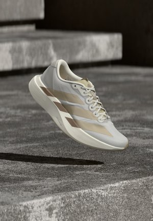 adidas Performance, ADIZERO EVO SL WOVEN W - Løbesko til landevejen - grey one/khaki three