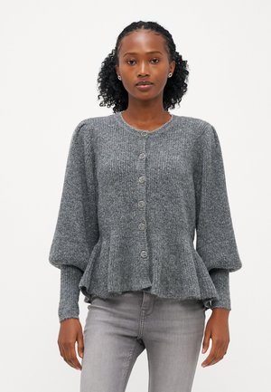 ONLRIO LIFE CARDIGAN - Cardigan - medium grey melange