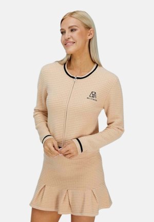 Strickjacke - beige