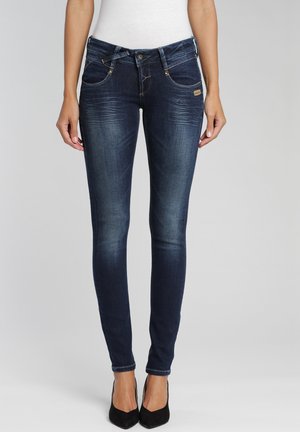 Jeans Skinny Fit - dark indigo used