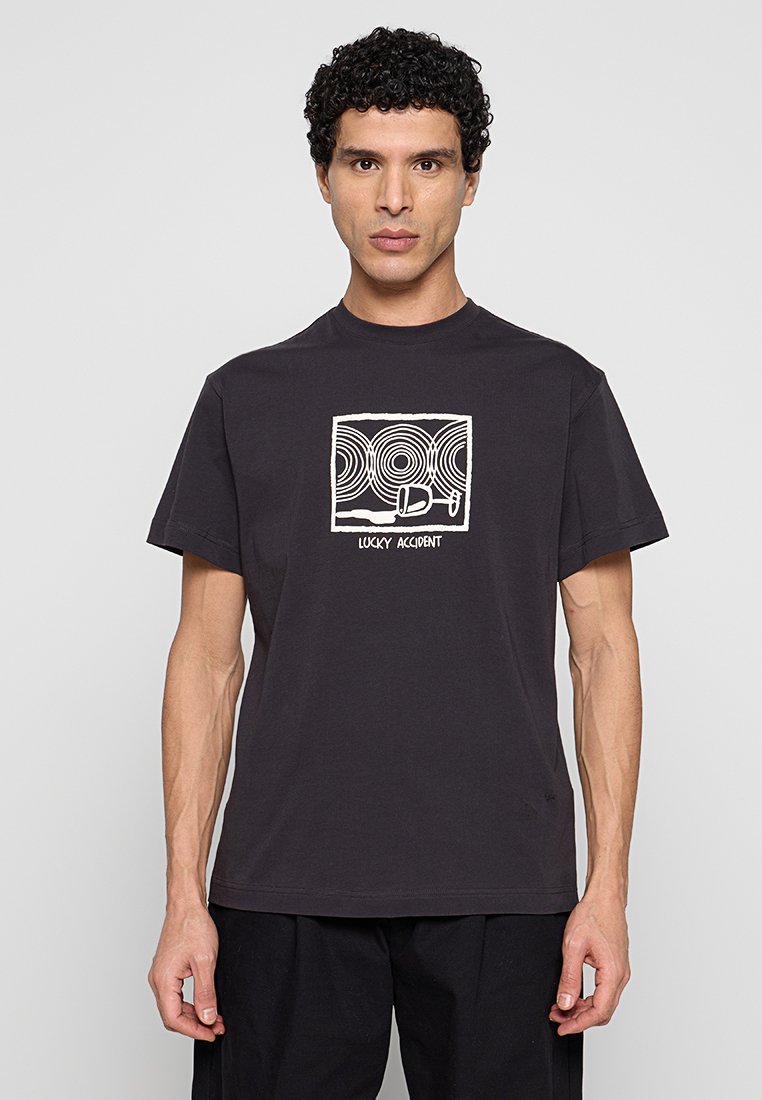 Libertine-Libertine T-shirt print grijs
