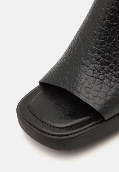 MIISTA CLARIN MULE - Papuci înalți - black