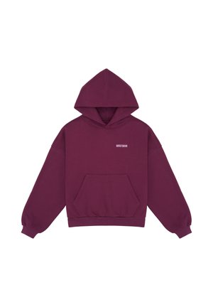 WRSTBHVR, WRSTBHVR HOODIE DARA V3 HOODIE - Φούτερ με κουκούλα - grape wine