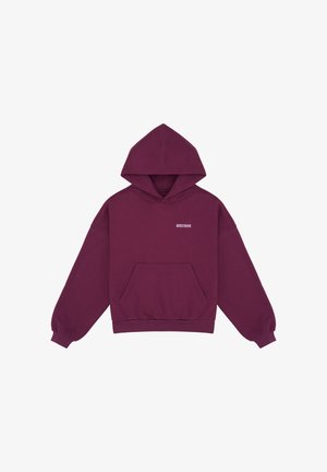 WRSTBHVR, WRSTBHVR HOODIE DARA V3 HOODIE - Sweat à capuche - grape wine