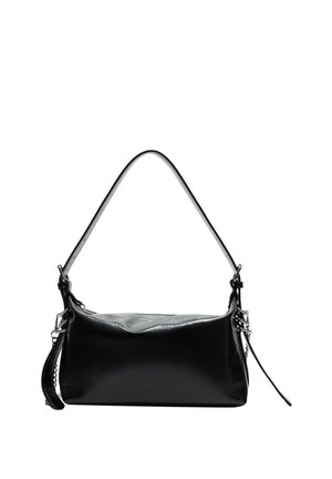 SHOULDER WITH STRAP DETAIL - Handbag - black