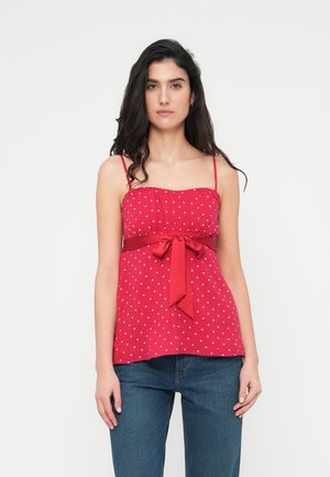 PASSEMENTERIE BABYDOLL - Felső - bordeaux