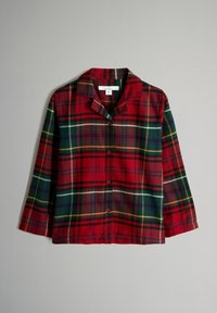 THE SET REGULAR FIT - 2 PACK TRADITIONAL CHECK - Conjunto de pijama - navy/red