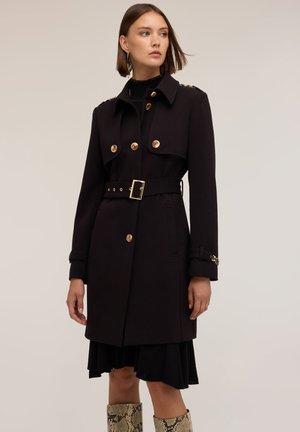 Motivi, TRENCH CINTURATO (ITALIAN SIZE) - Trench coat - nero