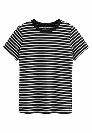 Next ESSENTIAL SHORT SLEEVE CREW NECK  - T-Shirt print - monochrome