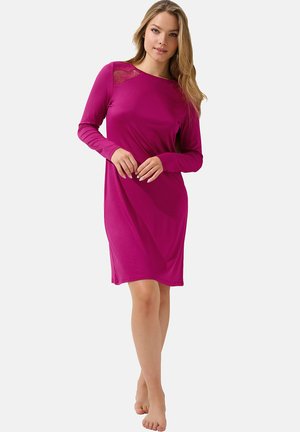 Lisca MANCHES LONGUES EVELYN - Chemise de nuit / Nuisette - magenta
