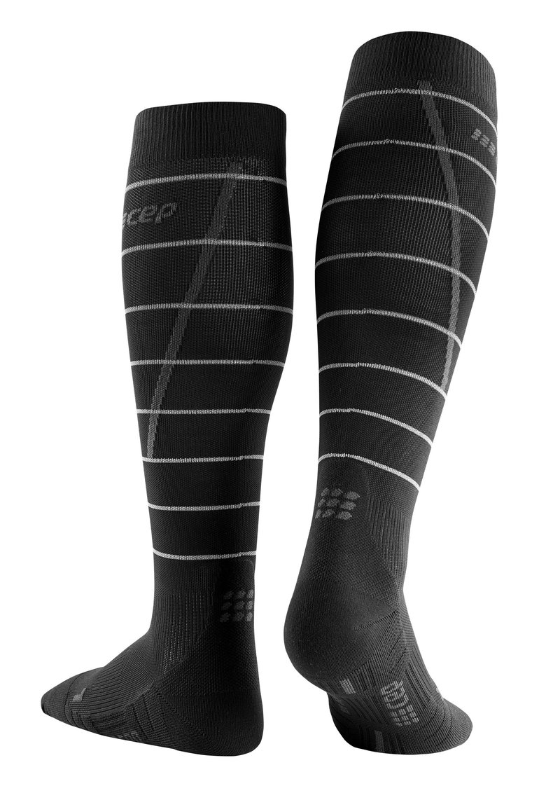 Damen Sportbekleidung | CEP REFLECTIVE COMPRESSION Kniestrümpfe black/schwarz - MP47383 Damen Sportbekleidung | CEP REFLECTIVE COMPRESSION Kniestrümpfe black/schwarz - MP47383