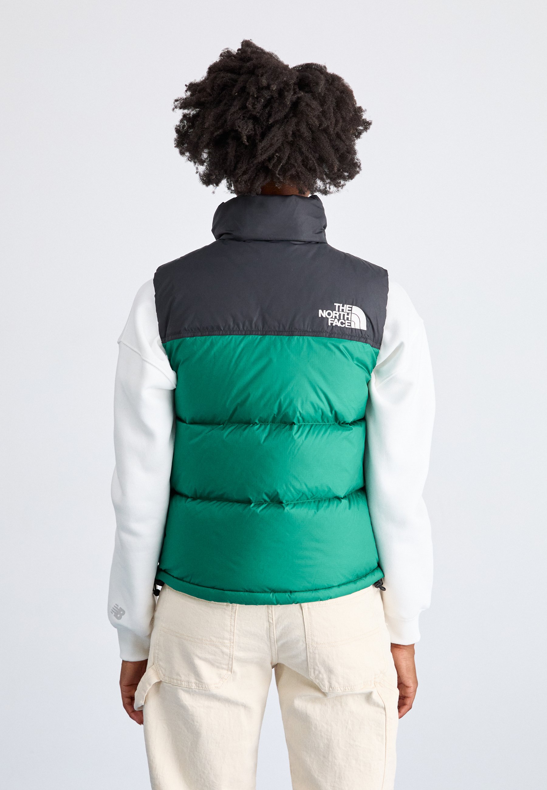 【The North Face】 EVERGREEN SLEEVELESS - MINT The North Face RETRO NUPTSE VEST - Smanicato - evergreen