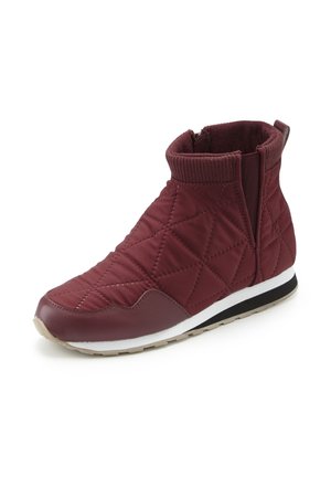 Ankle boots - bordeaux