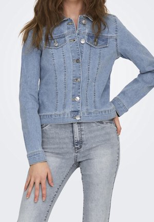 Cowboyjakker - light-blue denim