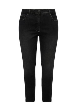 Angel of Style, PUSHUP-PINA STRETCHKOMFORT 5-POCKET - Jeans Skinny Fit - black