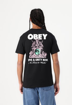 LOVE & UNITY NOW - Print T-shirt - black