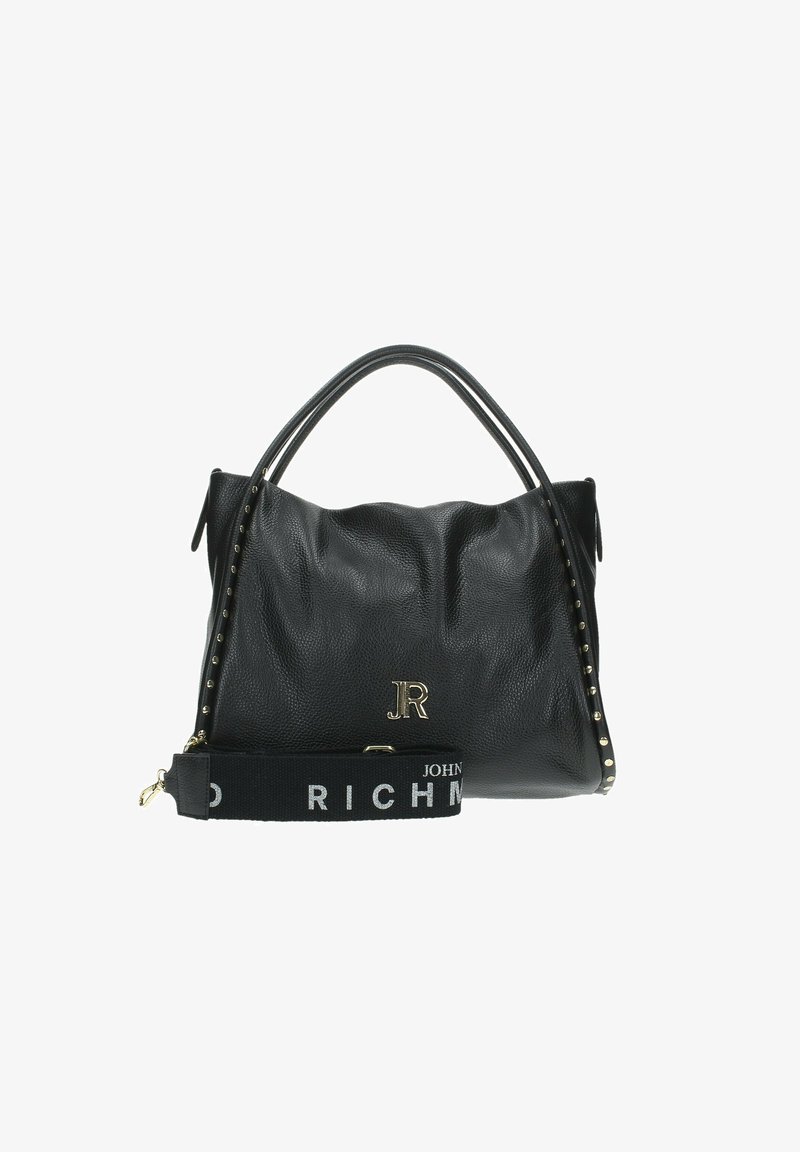John Richmond Borsa a mano - nero e gold