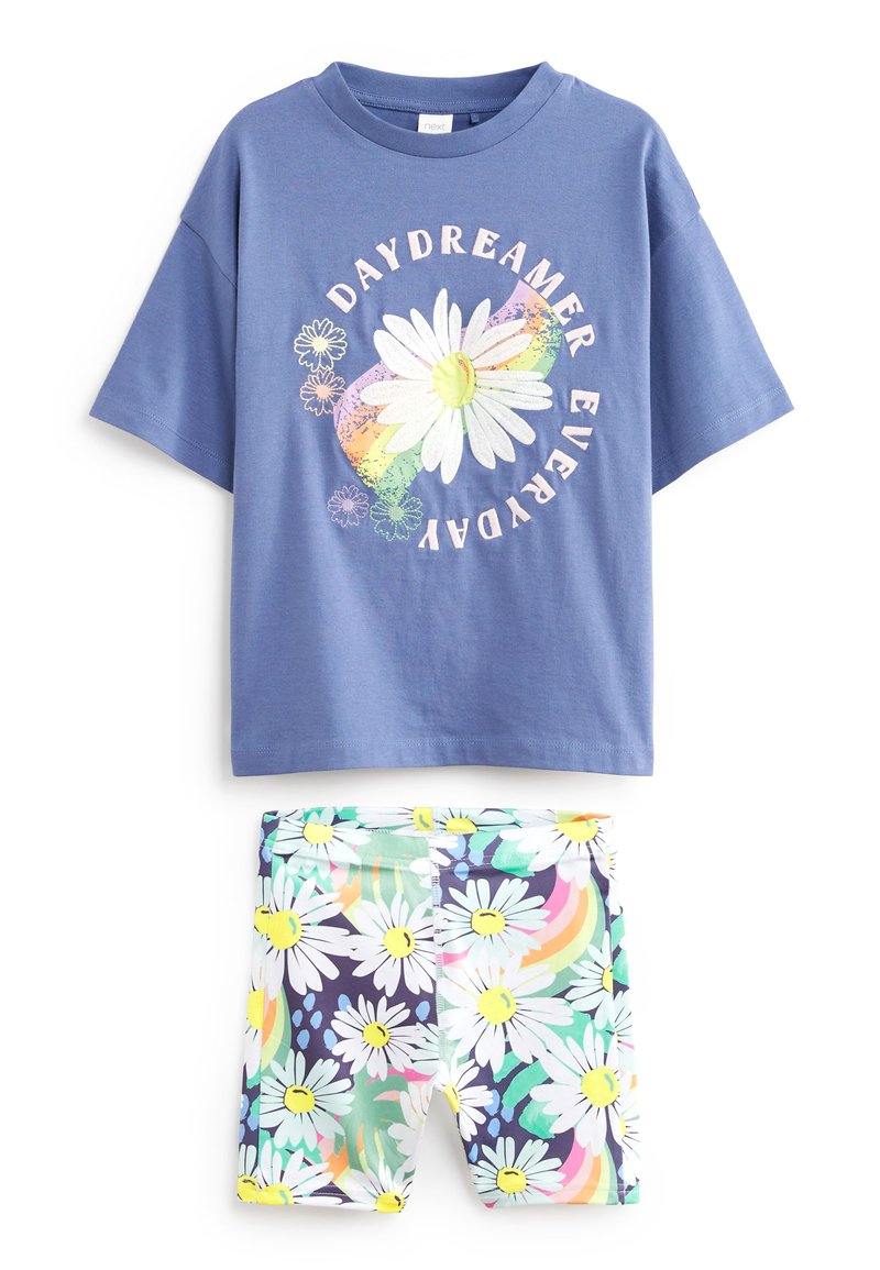 Kinder Shirts & Tops | Next SET Shorts blue pink green rainbow daisy/blau - EO95593 Kinder Shirts & Tops | Next SET Shorts blue pink green rainbow daisy/blau - EO95593