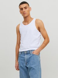 Jack & Jones - BASIC TANK - Top - white Miniatúrny obrázok 1
