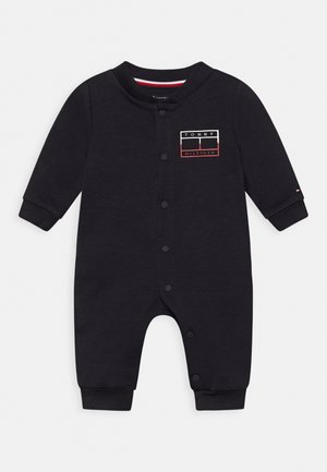 BABY TOMMY GRAPHIC LOGO COVERALL - Sleep suit - dark blue