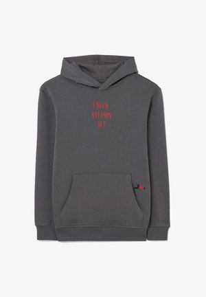 OVS REGULAR FIT - Sweat à capuche - dark grey