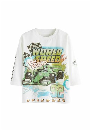 TRANSPORT - REGULAR FIT - Long sleeved top - white racing car