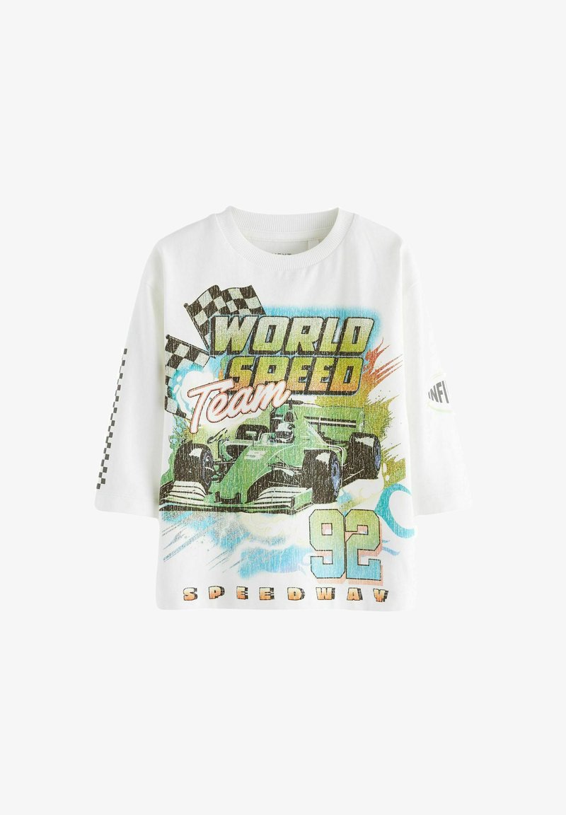 Next TRANSPORT - REGULAR FIT - Langarmshirt - white racing car