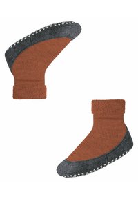 FALKE Cosyshoe - Sokken - rust