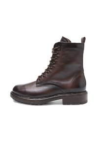 Platform ankle boots - marrone