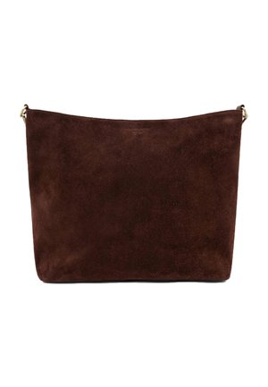 SHOPPER - Tote bag - kaffee braun